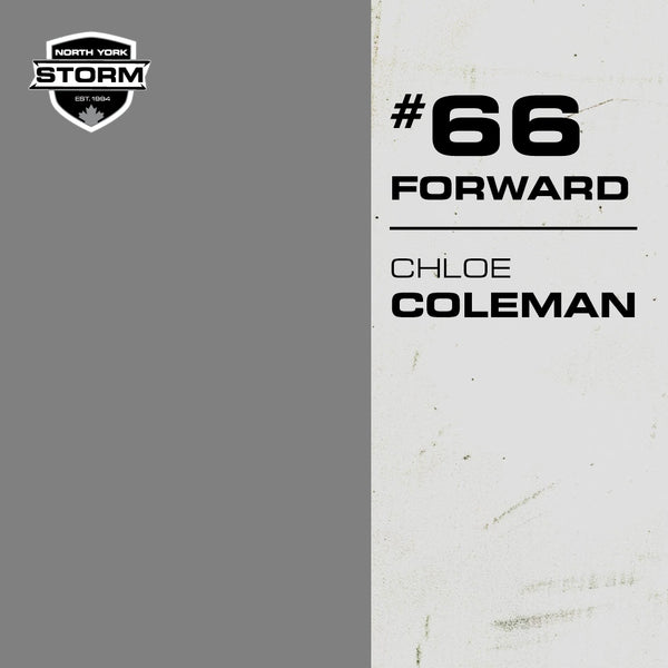 Chloe Coleman, number 66, Forward, 2021–22 North York Storm